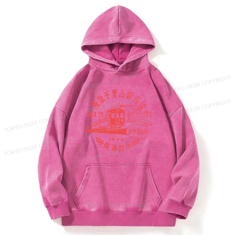 Tokyo-Tiger TOKYO 1929 Train Washed Hoodie