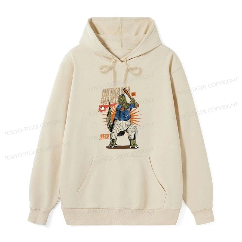 Tokyo-Tiger OKINAWA GIANTS Dinosaur Classic Hoodie