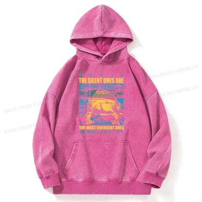 Tokyo-Tiger Silent Frog Japanese Washed Hoodie