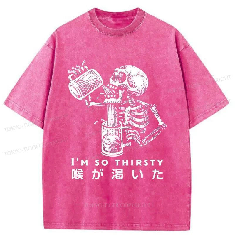 Tokyo-Tiger I'm So Thirsty Japan Washed T-Shirt