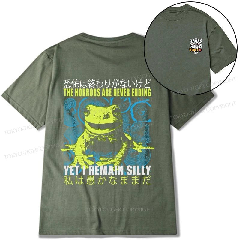 Tokyo-Tiger A Self-Aware Frog Front Back Classic T-Shirt