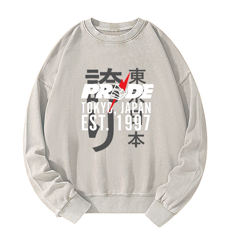 Tokyo-Tiger Pride FC Tokyo Japan Washed Sweatshirt