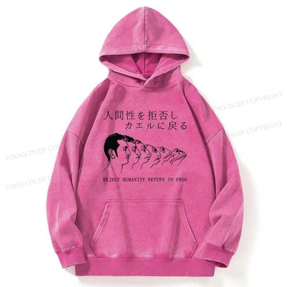 Tokyo-Tiger Return To Frog Washed Hoodie