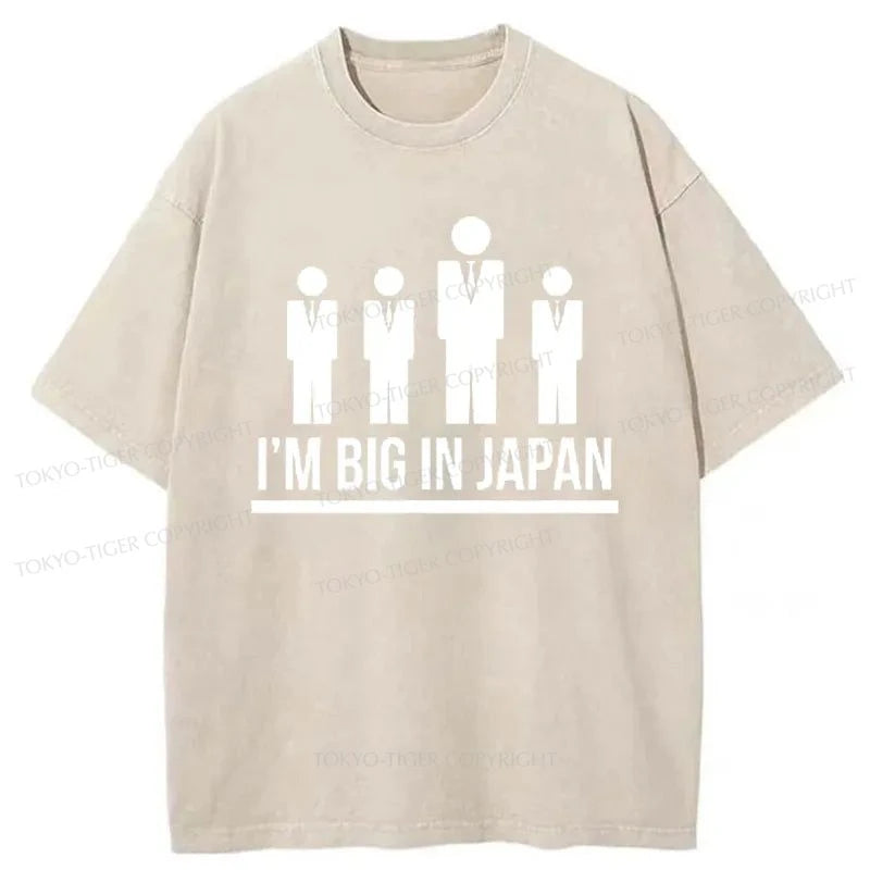 Tokyo-Tiger I'm Big In Japan Washed T-Shirt