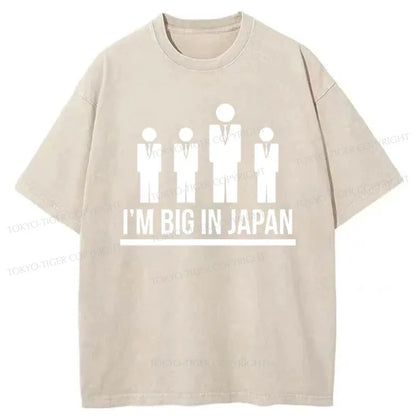 Tokyo-Tiger I'm Big In Japan Washed T-Shirt