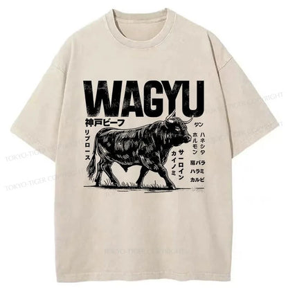 Tokyo-Tiger Kobe Wagyu Washed T-Shirt