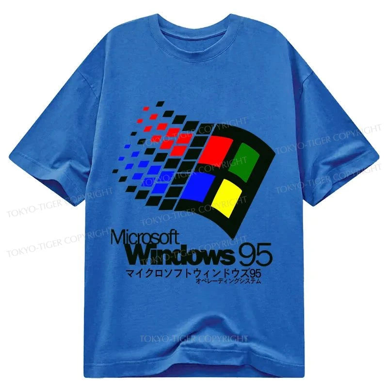 Tokyo-Tiger Windows 95 Logo Classic T-Shirt