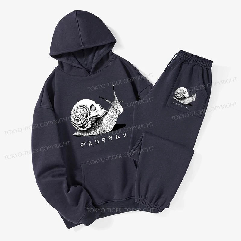 Tokyo-Tiger Death Snail Manga Fleece Lined Hoodie Set