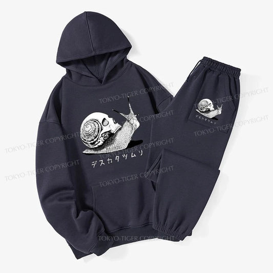 Tokyo-Tiger Death Snail Manga Fleece Lined Hoodie Set