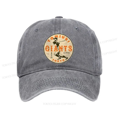 Tokyo-Tiger Yomiuri Giants Shigeru Nagashima Washed Cap