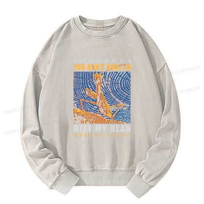 Tokyo-Tiger You Don't Have To Washed Sweatshirt