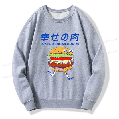 Tokyo-Tiger Tokyo Burger Run Japanese Sweatshirt