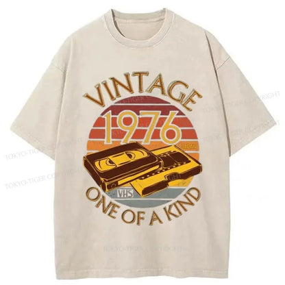 Tokyo-Tiger 70s Vintage VHS 1976 Japan Washed T-Shirt