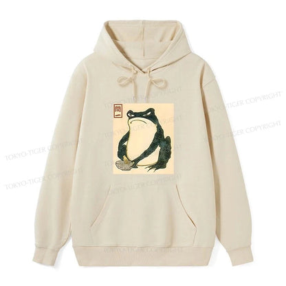 Tokyo-Tiger Matsumoto Hoji Japanese Frog Classic Hoodie