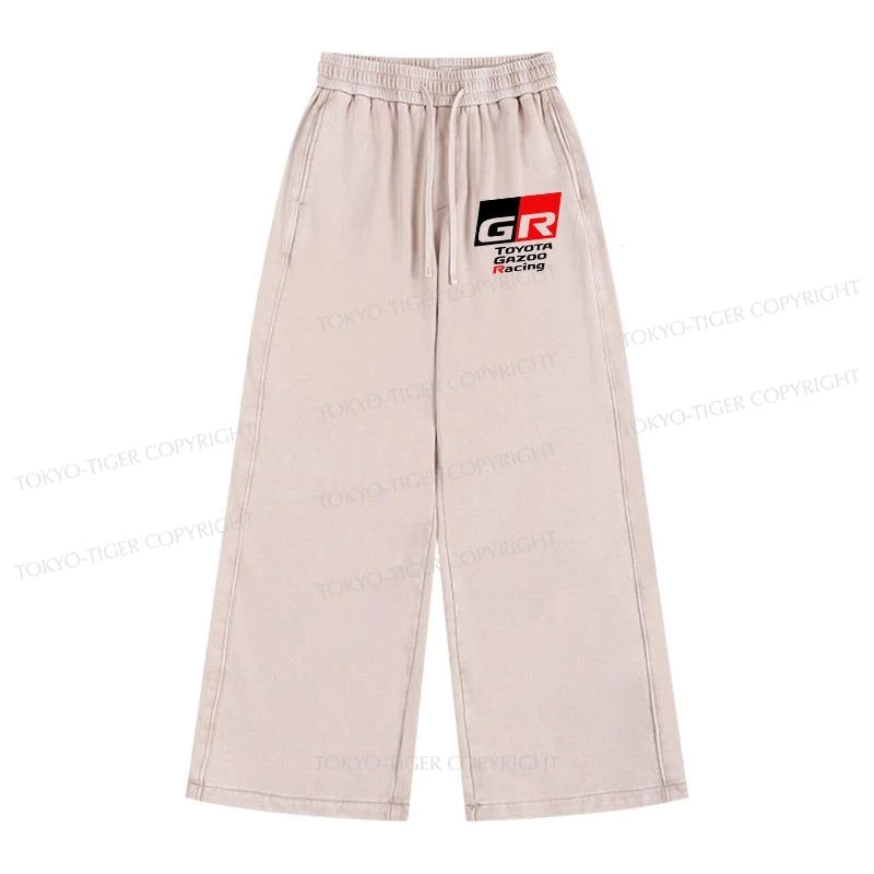 Tokyo-Tiger Toyota Gazoo Racing GR Logo Washed Sweatpants