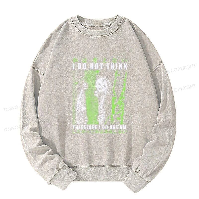 Tokyo-Tiger Stupid Possum Japan Washed Sweatshirt