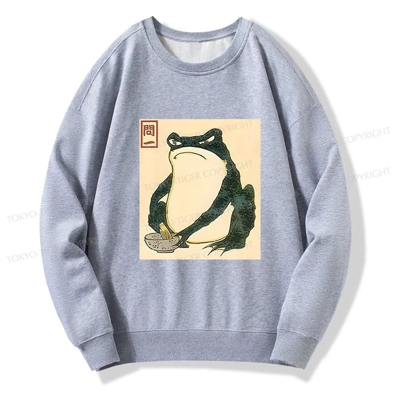 Tokyo-Tiger Matsumoto Hoji Japanese Frog Sweatshirt