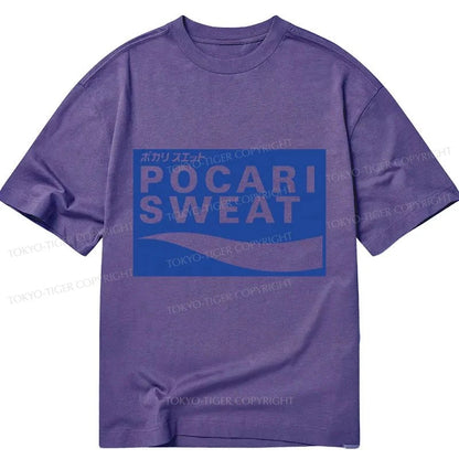 Tokyo-Tiger POCARI SWEAT Logo Classic T-Shirt