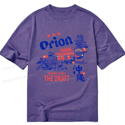 Tokyo-Tiger Orion Beer With Okinawa Classic T-Shirt