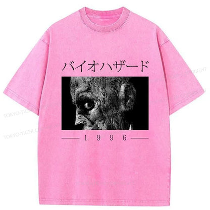 Tokyo-Tiger 1996 Biochemical Crisis Japanese Washed T-Shirt