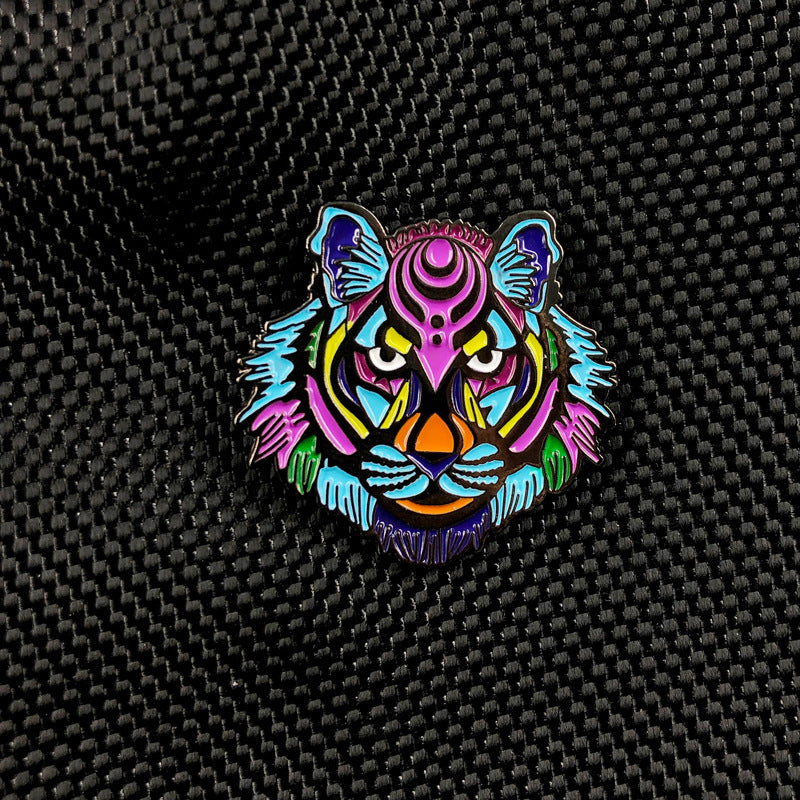 Tokyo-Tiger Mystic Colorful Tiger Pin