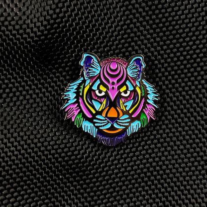 Tokyo-Tiger Mystic Colorful Tiger Pin