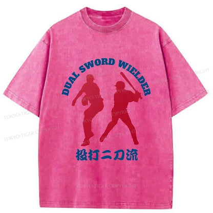 Tokyo-Tiger Otani Shohei's Skilledness Washed T-Shirt