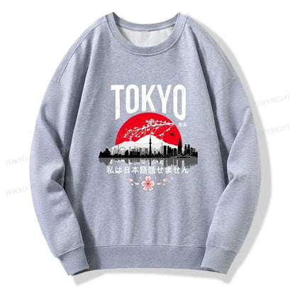 Tokyo-Tiger I don’t speak Japanese Sweatshirt