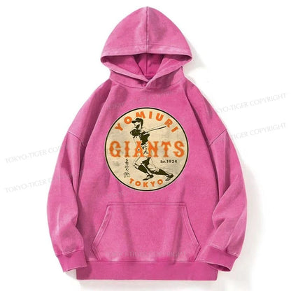 Tokyo-Tiger Yomiuri Giants Shigeru Nagashima Washed Hoodie