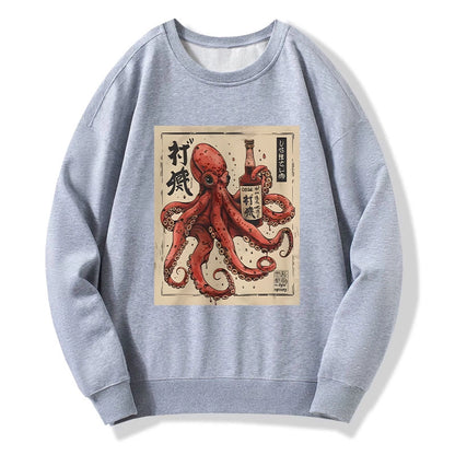 Tokyo-Tiger Osaka Saké Octopus Sweatshirt