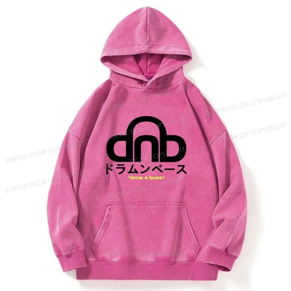 Tokyo-Tiger DNB Japan Washed Hoodie