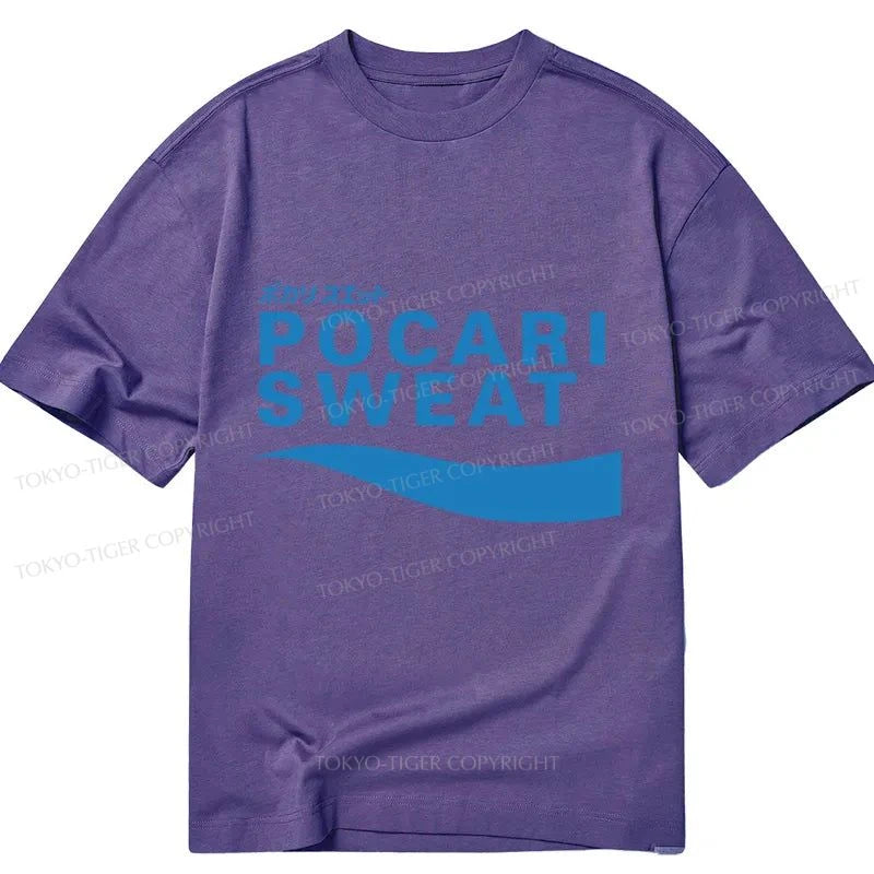 Tokyo-Tiger POCARI SWEAT Blue Classic T-Shirt