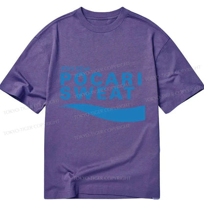 Tokyo-Tiger POCARI SWEAT Blue Classic T-Shirt