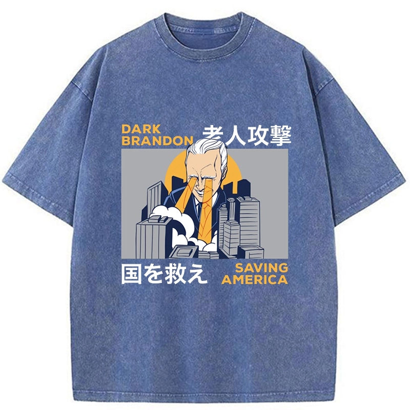 Tokyo-Tiger Funny Meme Dark Brandon T-Shirt