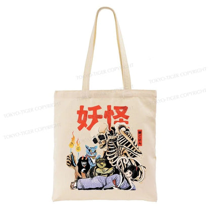 Tokyo-Tiger The Yokai Club Tote Bag