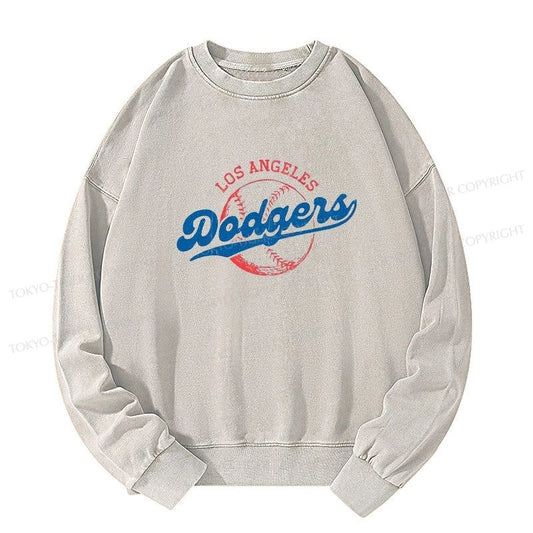 Tokyo-Tiger Ohtani 17-Retro-Dodgers Washed Sweatshirt