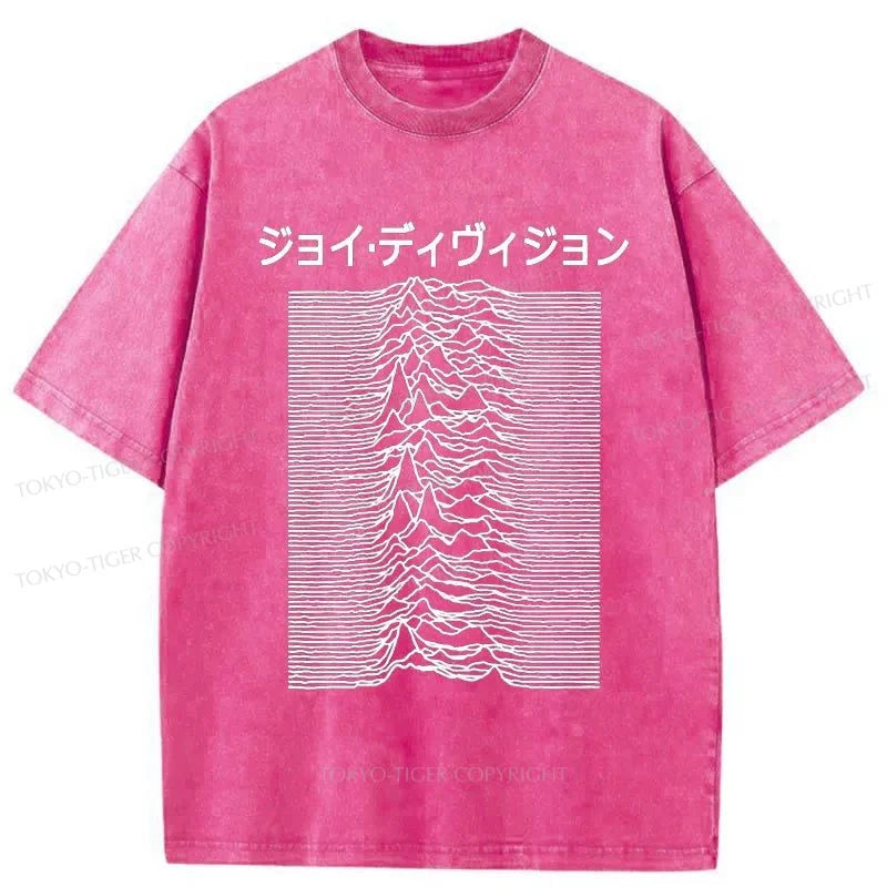 Tokyo-Tiger Pleasures Division Japan Ladies Washed T-Shirt