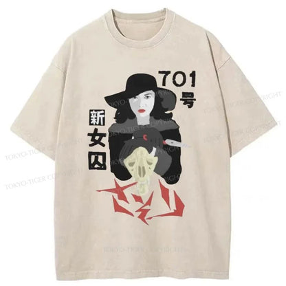 Tokyo-Tiger Female Prisoner Meiko Washed T-Shirt