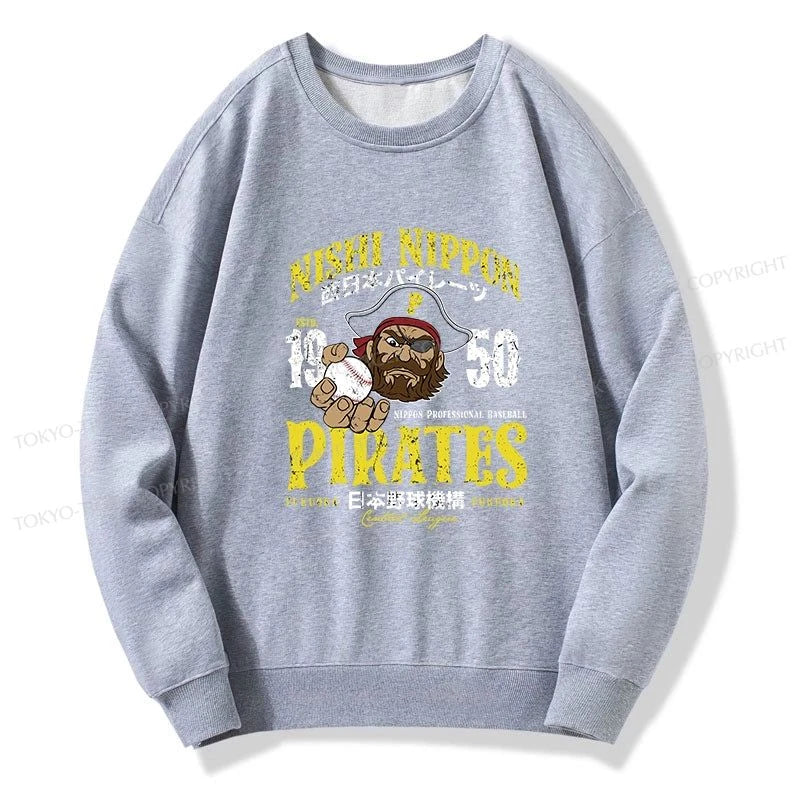 Tokyo-Tiger Nishi Nippon Baseball Sweatshirt