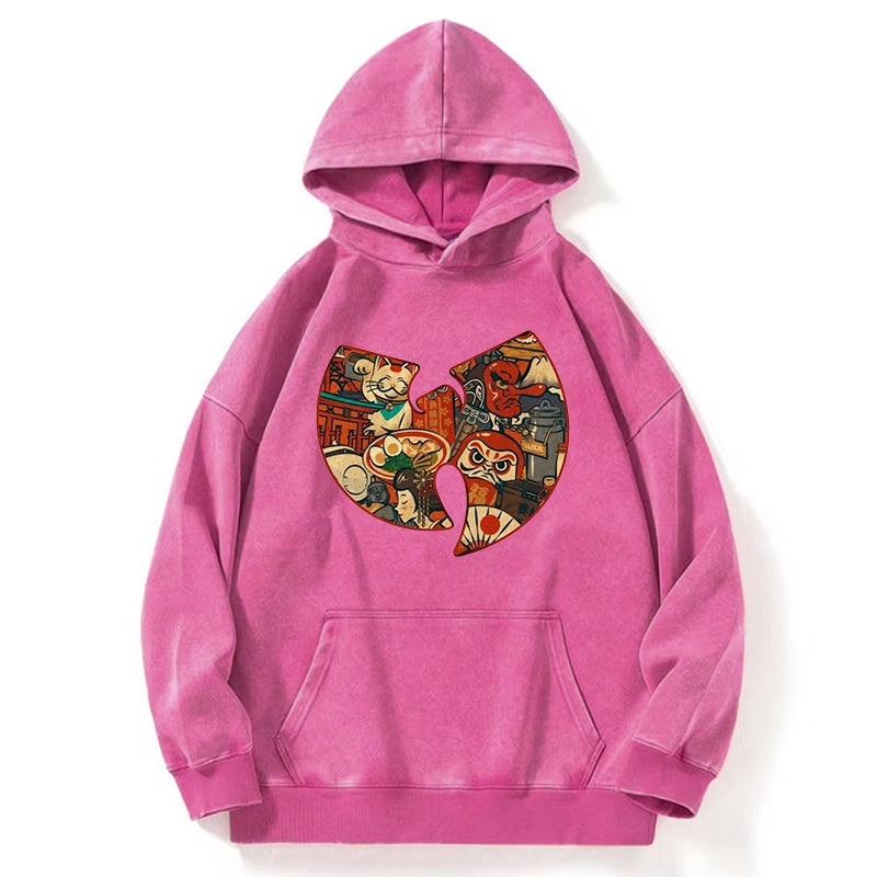 Tokyo-Tiger Wutang Clan Japanese Washed Hoodie