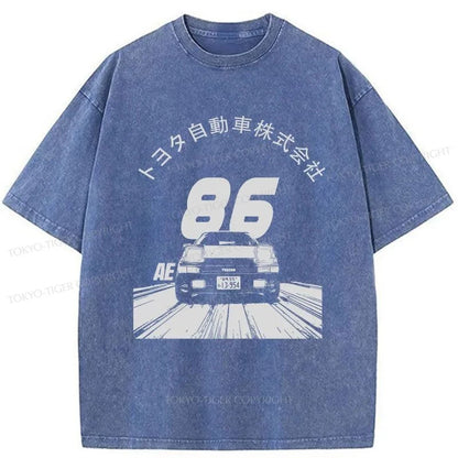 Tokyo-Tiger Toyota Japan Washed T-Shirt