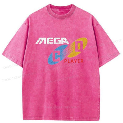 Tokyo-Tiger Mega CD Japanese Washed T-Shirt