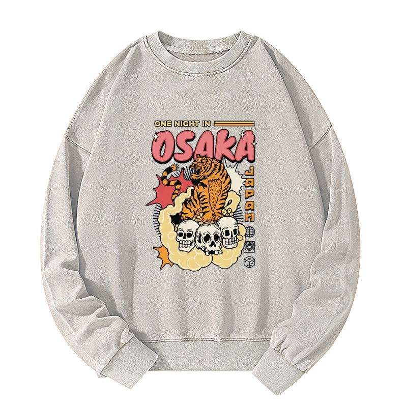 Tokyo-Tiger Osaka Tiger Washed Sweatshirt