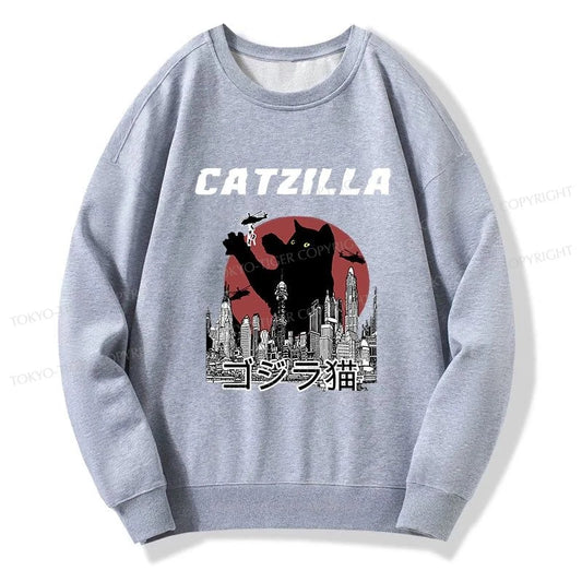 Tokyo-Tiger Catzilla Vintage Sweatshirt