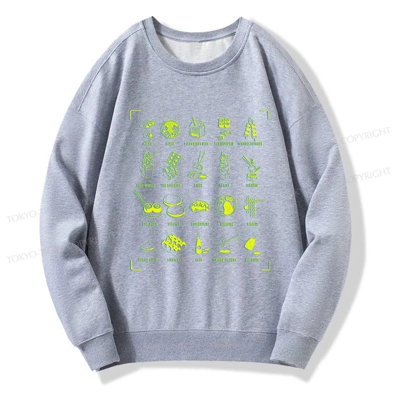 Tokyo-Tiger Tokyo Cuisine Sweatshirt