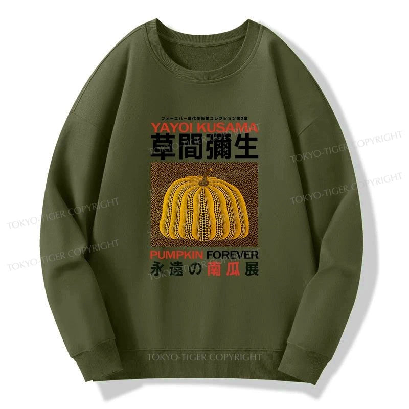 Tokyo-Tiger Forever Pumpkin Exhibition Japanese Sweatshirt