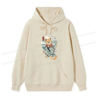 Tokyo-Tiger Samurai Shiba Dog Japanese Classic Hoodie