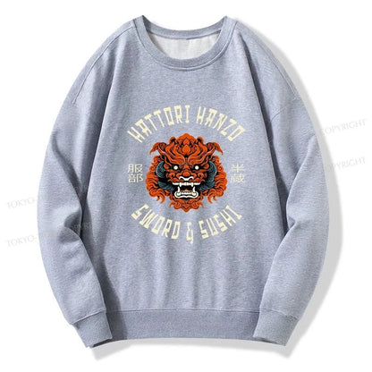 Tokyo-Tiger Japanese Hattori Hanzo Prints Sweatshirt