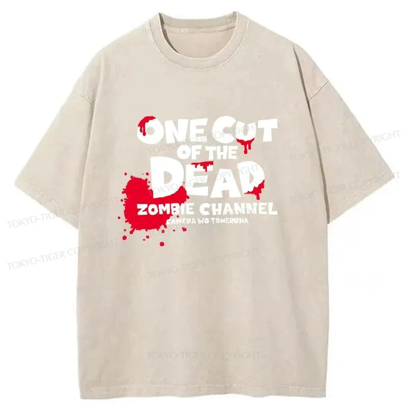 Tokyo-Tiger One Cut Of The Dead Washed T-Shirt