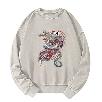 Tokyo-Tiger Dragon of Dojima Washed Sweatshirt